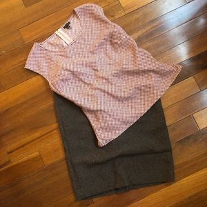 Rafaella Skirts - Brown Pencil Skirt Rafaella Skirts - Brown Pencil Skirt